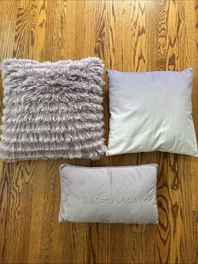 Dormify Lavender Decorative Accent Pillow Set - 3 Piece